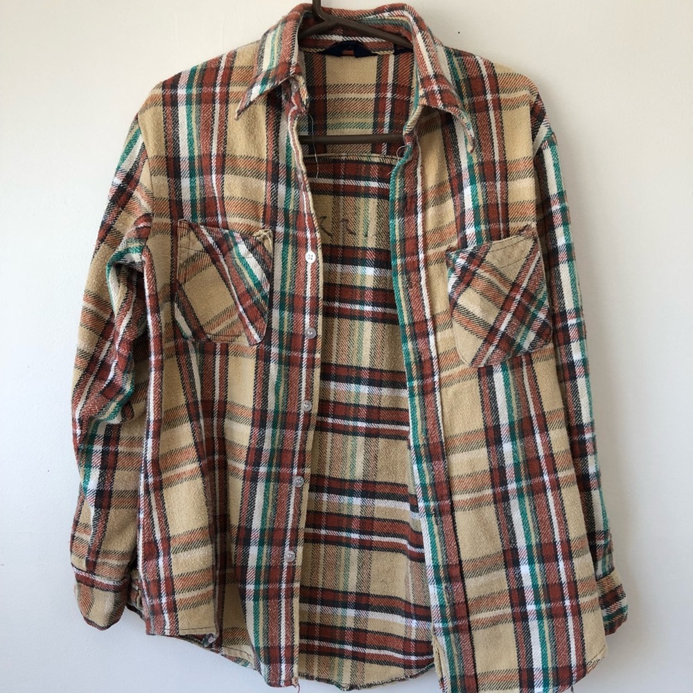 Vintage heavy flannel